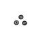 EUROLITE Gobo Set A 21,8/16mm
