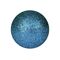 EUROPALMS Dekokugel 3,5cm, blau, glitzer 48x