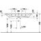 Duravit Waschtisch VIU 1230x490mm m ÜL m HLB 3 HL weiß WG