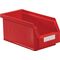 Sichtlagerkasten L290xB140xH130mm PE rot KAPPES