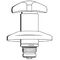 Grohe Oberteil Trecorn-Griff 3/4" Mark rot chr