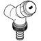 Grohe WAS Anschlussventil 1/2Zoll chr