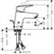 HG Einhebel-Waschtischmischer 70 LOGIS DN 15 LowFlow 3,5 l/m m ZAG chrom