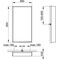 Keuco Lichtspiegel PLAN sil-gebz-elo 460x850x105mm