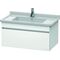 Duravit Waschtischunterbau DURASTYLE 470x800x406mm weiß matt/weiß matt
