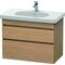 Duravit Waschtischunterbau DURASTYLE 453x800x610mm eur. Eiche/europäische Ei
