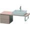 Duravit Konsolenunterschrank L-CUBE 400x420x477mm eiche kaschmir