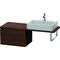 Duravit Konsolenunterschrank L-CUBE 400x620x477mm nussbaum gebürstet