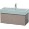 Duravit Waschtischunterbau L-CUBE 394x984x459mm eiche kaschmir