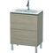 Duravit WT-Unterbau L-CUBE Compact 704x620x391mm pine silver