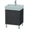 Duravit Waschtischunterbau L-CUBE 582x584x459mm eiche dunkel gebürstet