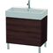 Duravit Waschtischunterbau L-CUBE 582x784x459mm kastanie dunkel