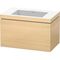 Duravit Waschtischunterbau L-CUBE m WT Vero Air 500x800x480mm o HL medi Ei