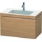 Duravit Waschtischunterbau L-CUBE m WT Vero Air 500x800x480mm 1 HL eur. Ei