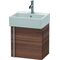 Duravit Waschtischunterbau VERO AIR 428x484x311mm Ans links nussbaum natur