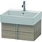 Duravit Waschtischunterbau VERO AIR 298x584x431mm pine silver