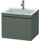 Duravit Waschtischunterbau L-CUBE m WT Vero Air 500x600x480mm 1 HL fla gr
