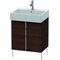 Duravit Waschtischunterbau VERO AIR 581x584x431mm nussbaum gebürstet