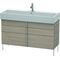 Duravit Waschtischunterbau VERO AIR 581x1184x431mm pine silver
