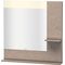Duravit Spiegel VERO 142x800x800mm Beleuchtung eiche kaschmir