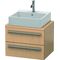 Duravit Konsolenunterschrank X-LARGE 440x600x478mm eiche gebürstet