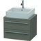 Duravit Konsolenunterschrank X-LARGE 440x600x478mm flannel grey seidenmatt