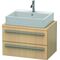 Duravit Konsolenunterschrank X-LARGE 440x700x478mm mediterrane eiche