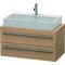 Duravit Konsolenunterschrank X-LARGE 440x900x478mm europäische eiche