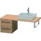 Duravit Konsolenunterschrank X-LARGE 440x400x548mm europäische eiche