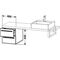 Duravit Konsolenunterschrank X-LARGE 440x400x548mm weiß hochglanz lackiert