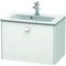 Duravit WT-Unterbau BRIOSO COMPACT Griff Frontfarbe 442x620x389mm weiß matt