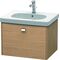 Duravit Waschtischunterbau BRIOSO Gri chr 452x620x469mm europäische eiche