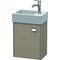 Duravit Waschtischunterbau BRIOSO 442x364x239mm Gri chr Ans links leinen