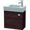 Duravit Waschtischunterbau BRIOSO 442x484x239mm Gri chr Ans li Kast. dkl