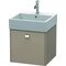 Duravit Waschtischunterbau BRIOSO Griff chrom 442x484x459mm leinen