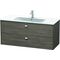 Duravit Waschtischunterbau BRIOSO Griffe chrom 553x1220x479mm pine terra