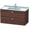 Duravit Waschtischunterbau BRIOSO Griffe chr 563x1020x469mm NB dunkel