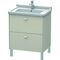 Duravit WT-Unterbau BRIOSO COMPACT Griffe Frontfarbe 693x670x469mm ta matt