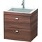 Duravit Waschtischunterbau BRIOSO 613x600x480mm m WT Vero Air Gri chr 1 HL