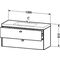 Duravit Waschtischunterbau BRIOSO 613x1200x480mm WT Vero Air 1 HL we hgl