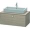 Duravit Konsolenunterschrank BRIOSO Griff chrom 442x1020x550mm pine silver