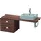 Duravit Konsolenunterschrank BRIOSO Griffe chr 442x520x550mm nussbaum dunkel