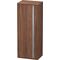 Duravit Hochschrank KETHO 360x500x1320mm Ans links nussbaum dunkel