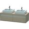 Duravit Waschtischunterbau KETHO 550x1400x426mm leinen