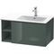 Duravit Waschtischunterbau L-CUBE 400x820x481mm Be re dolo grey hochglanz