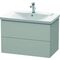 Duravit Waschtischunterbau L-CUBE 820x481x555mm betongrau matt