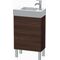Duravit Waschtischunterbau L-CUBE 582x480x240mm Ans rechts kastanie dunkel