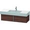 Duravit Waschtischunterbau VERO 446x1200x298mm nussbaum dunkel