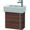 Duravit Waschtischunterbau VERO 211x450x428mm Ans links nussbaum dunkel