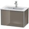 Duravit WTU COMPACT XSQUARE 400x610x388mm flannel grey hochglanz